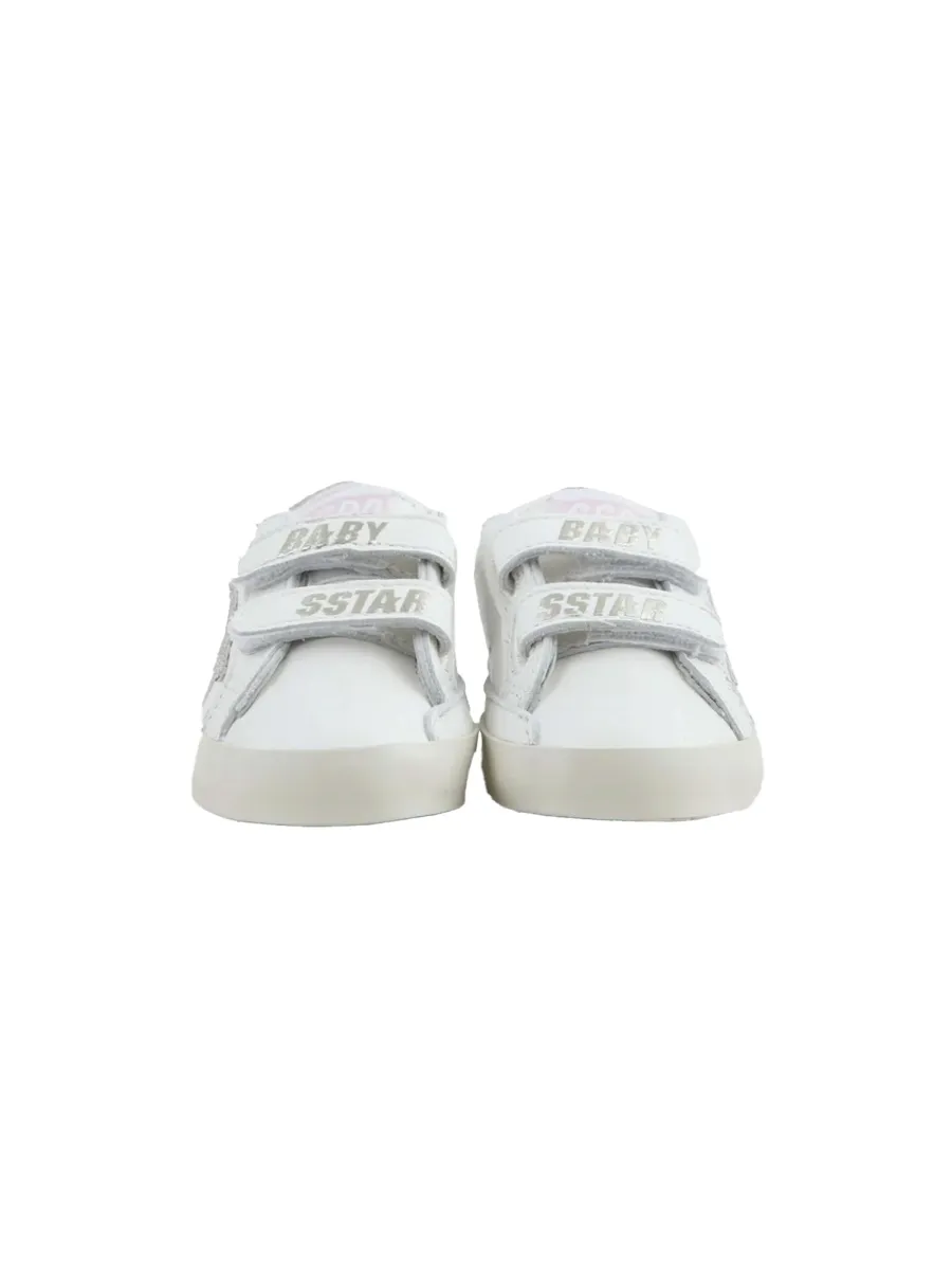 Golden Goose Kids Baby School Touch-Strap Sneakers