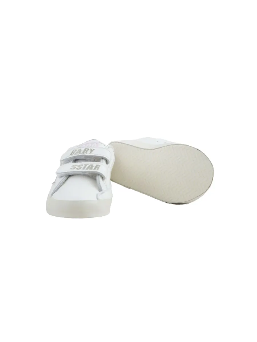 Golden Goose Kids Baby School Touch-Strap Sneakers