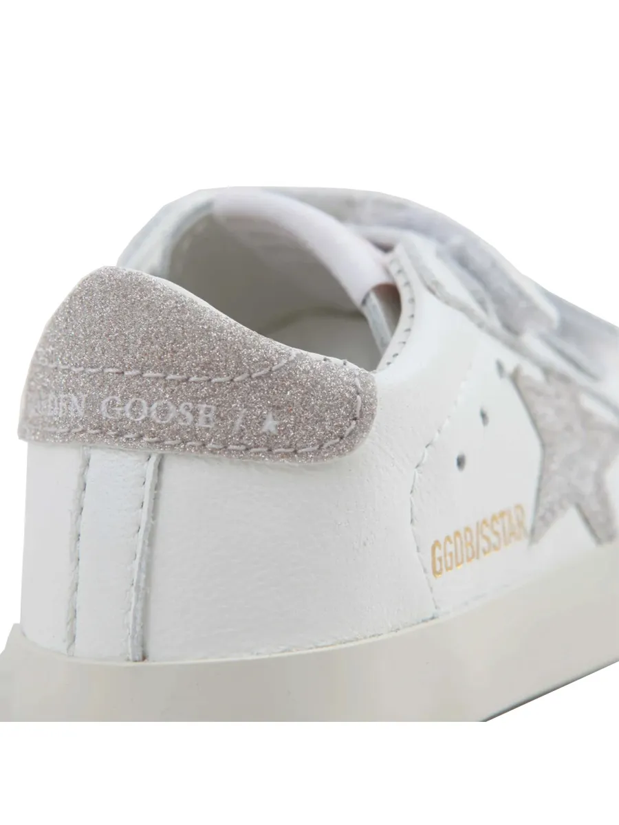 Golden Goose Kids Baby School Touch-Strap Sneakers