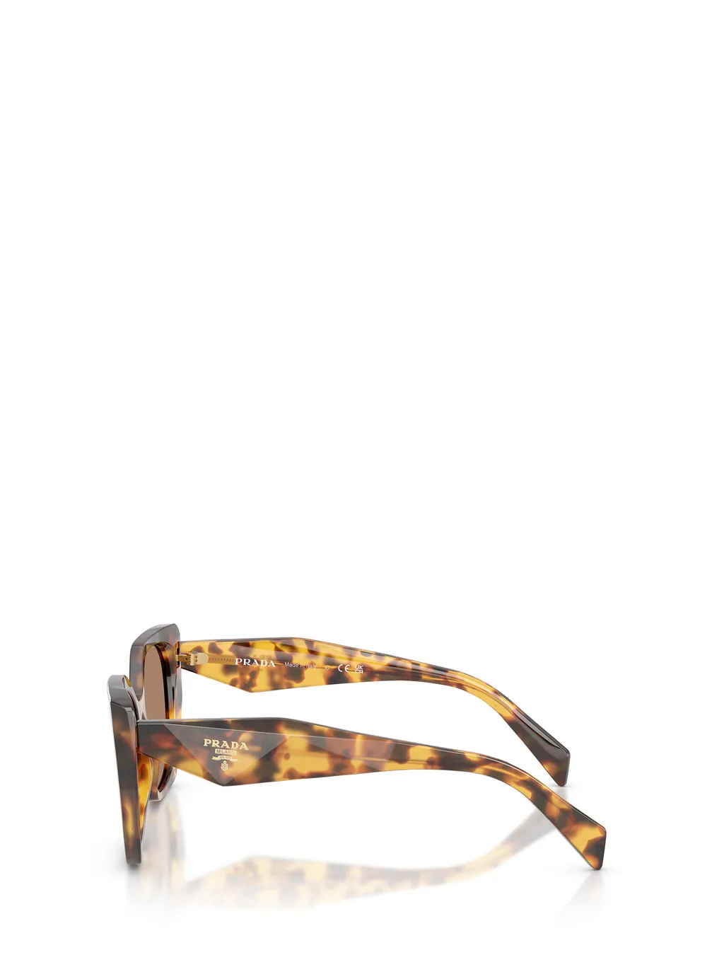 Prada Eyewear Butterfly Frame Sunglasses