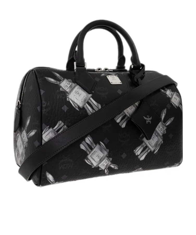 Top-Zip Single-Shoulder Bag