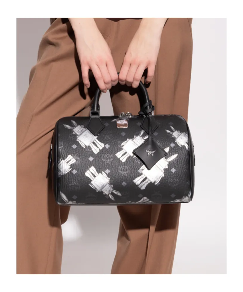 Top-Zip Single-Shoulder Bag