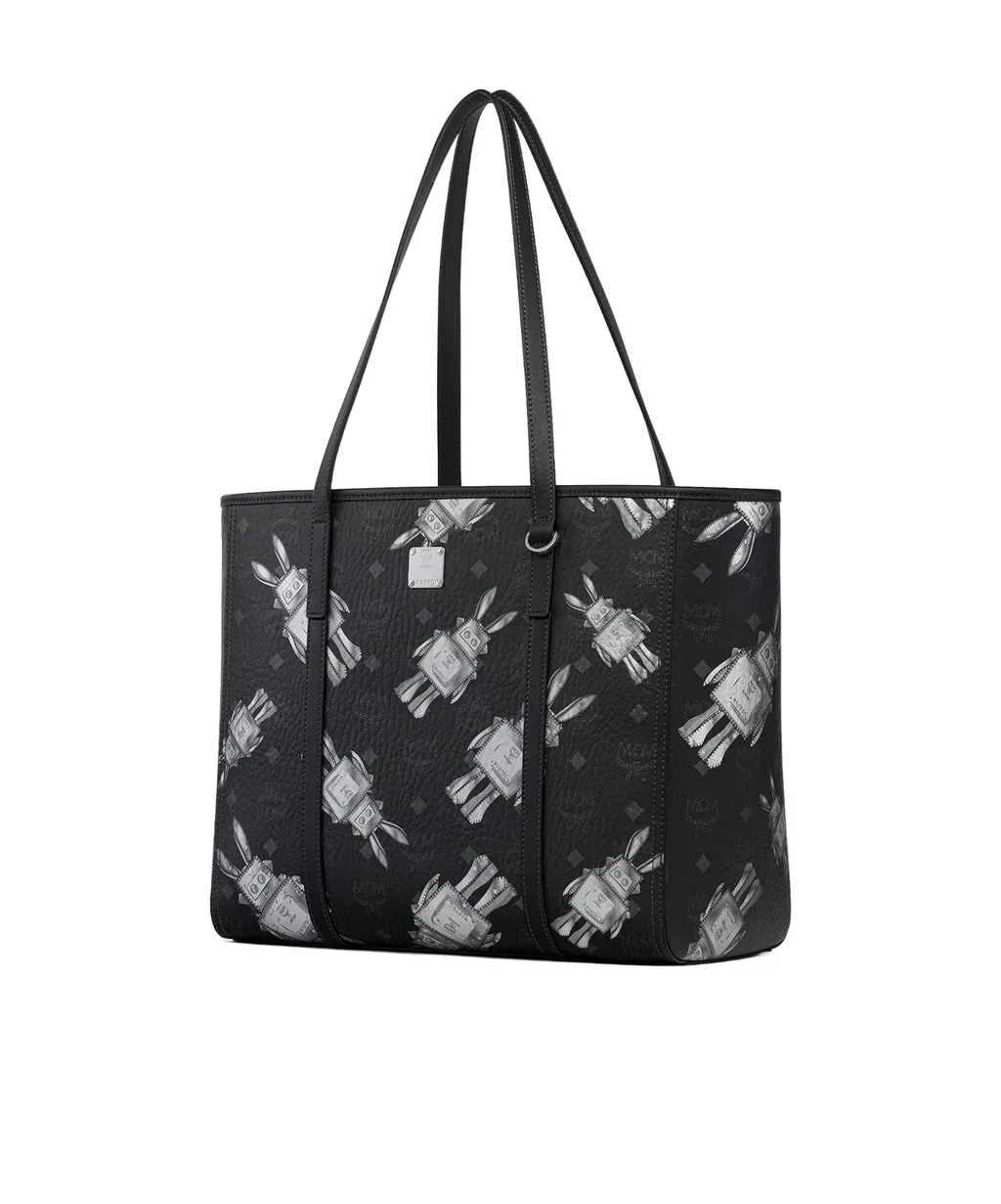 Toni Top-Zip Shopper In Rabot Visetos