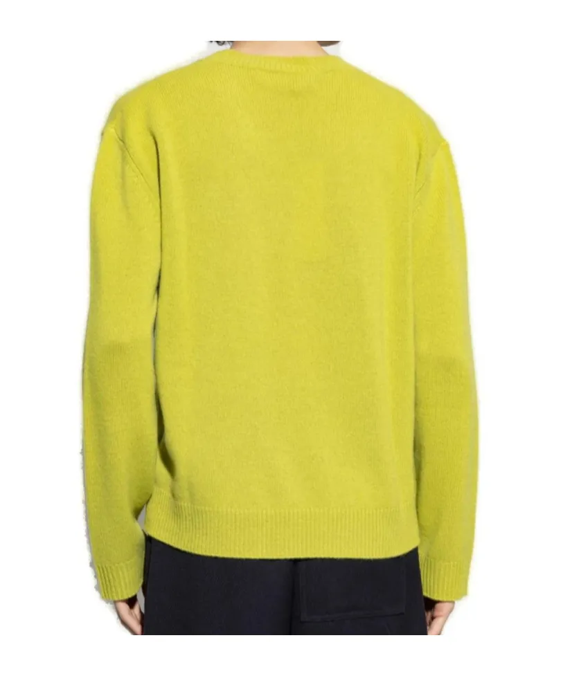 Marni Logo Patch Crewneck Jumper