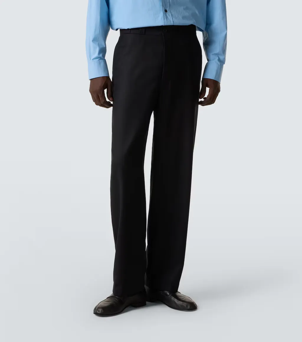 Ottis Virgin Wool Straight Pants