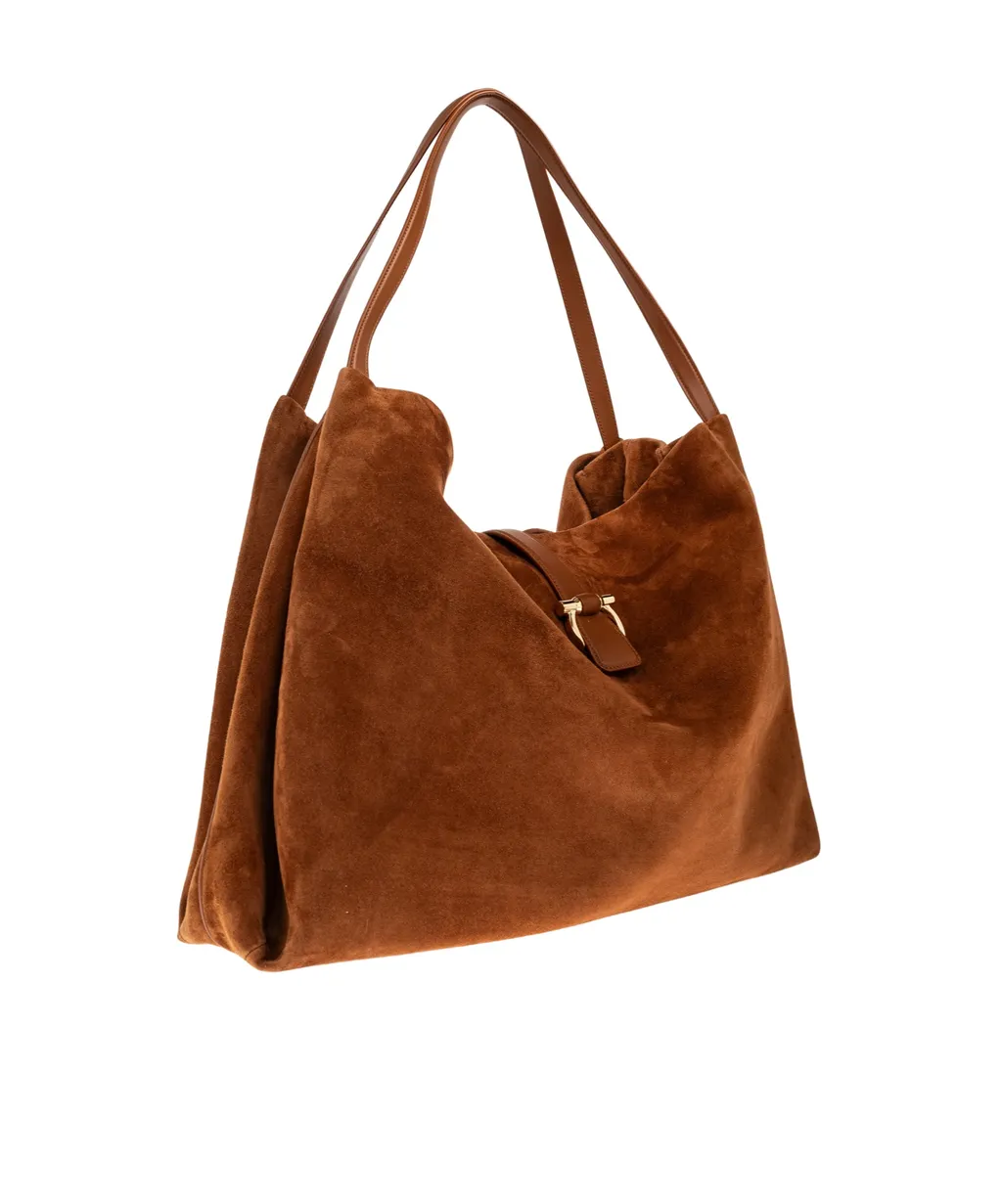Ferragamo Gancini Detail Crossbody Bag