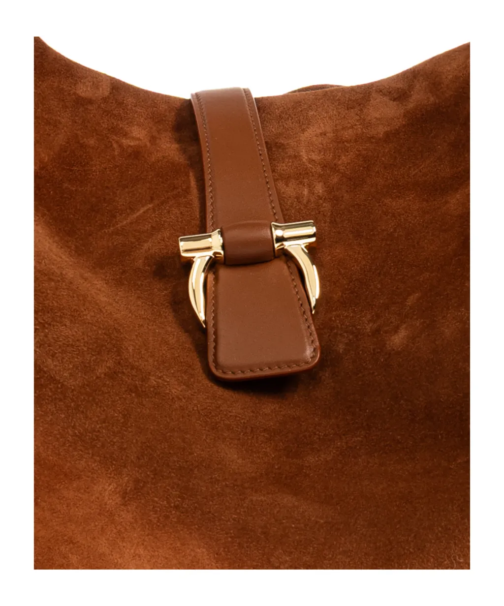 Ferragamo Gancini Detail Crossbody Bag