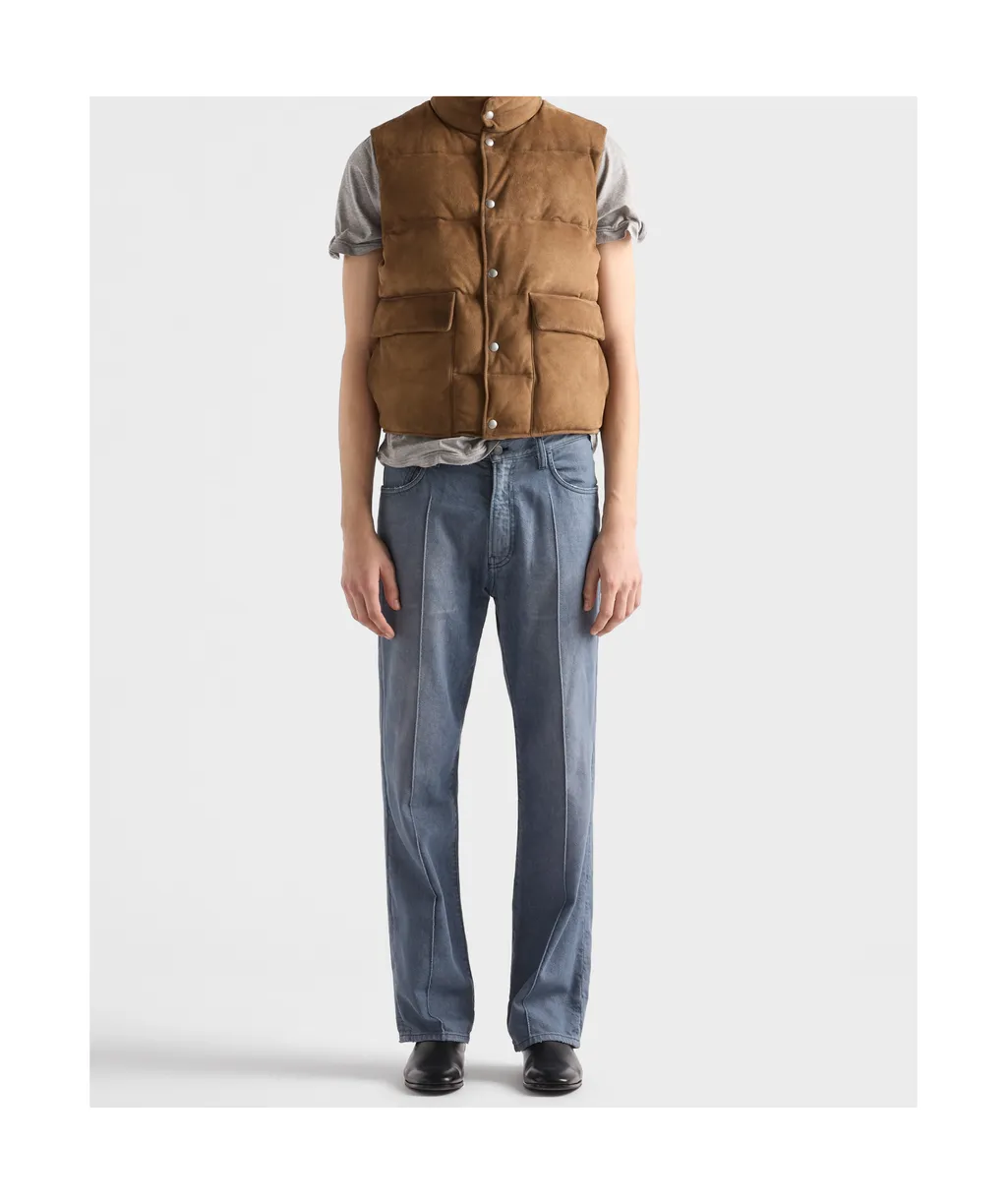 Prada Button-Up Down Gilet