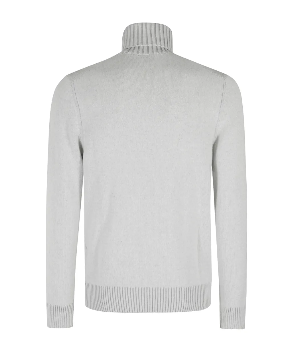 Roll-Neck Ribbed Knitwear