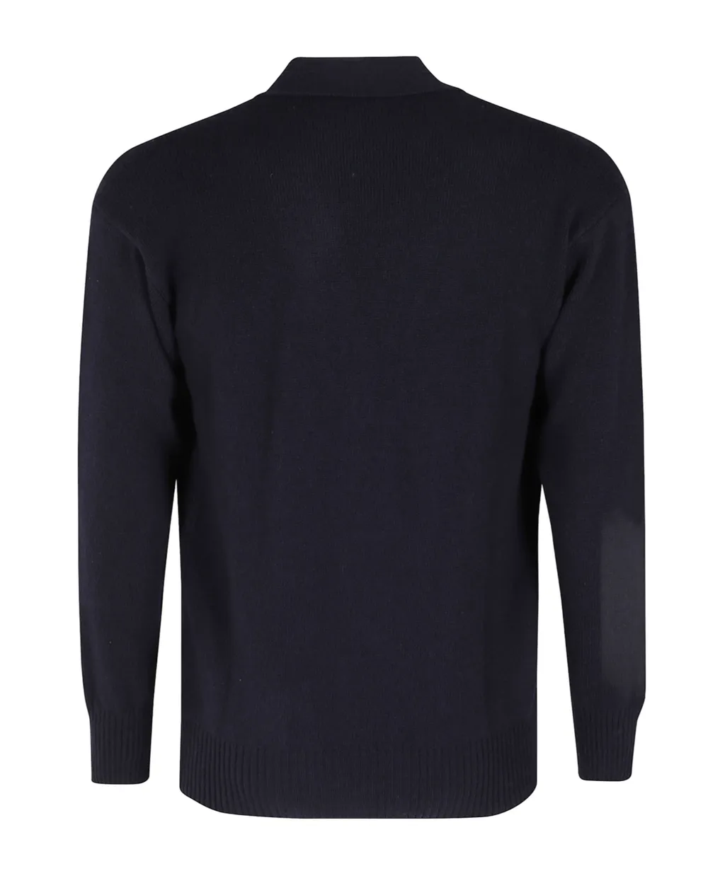Single-Breasted Sweater