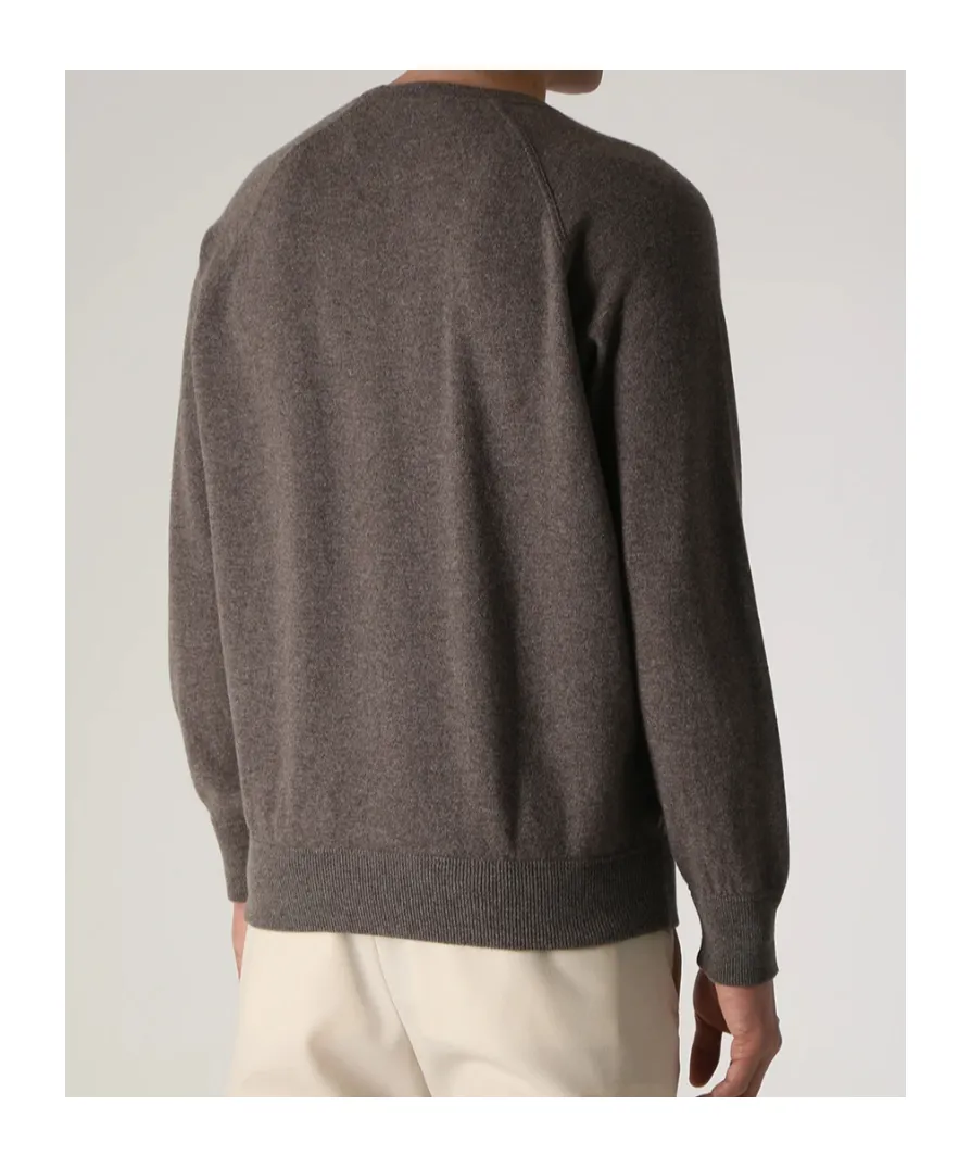 Long-Sleeve Crew-Neck Sweater