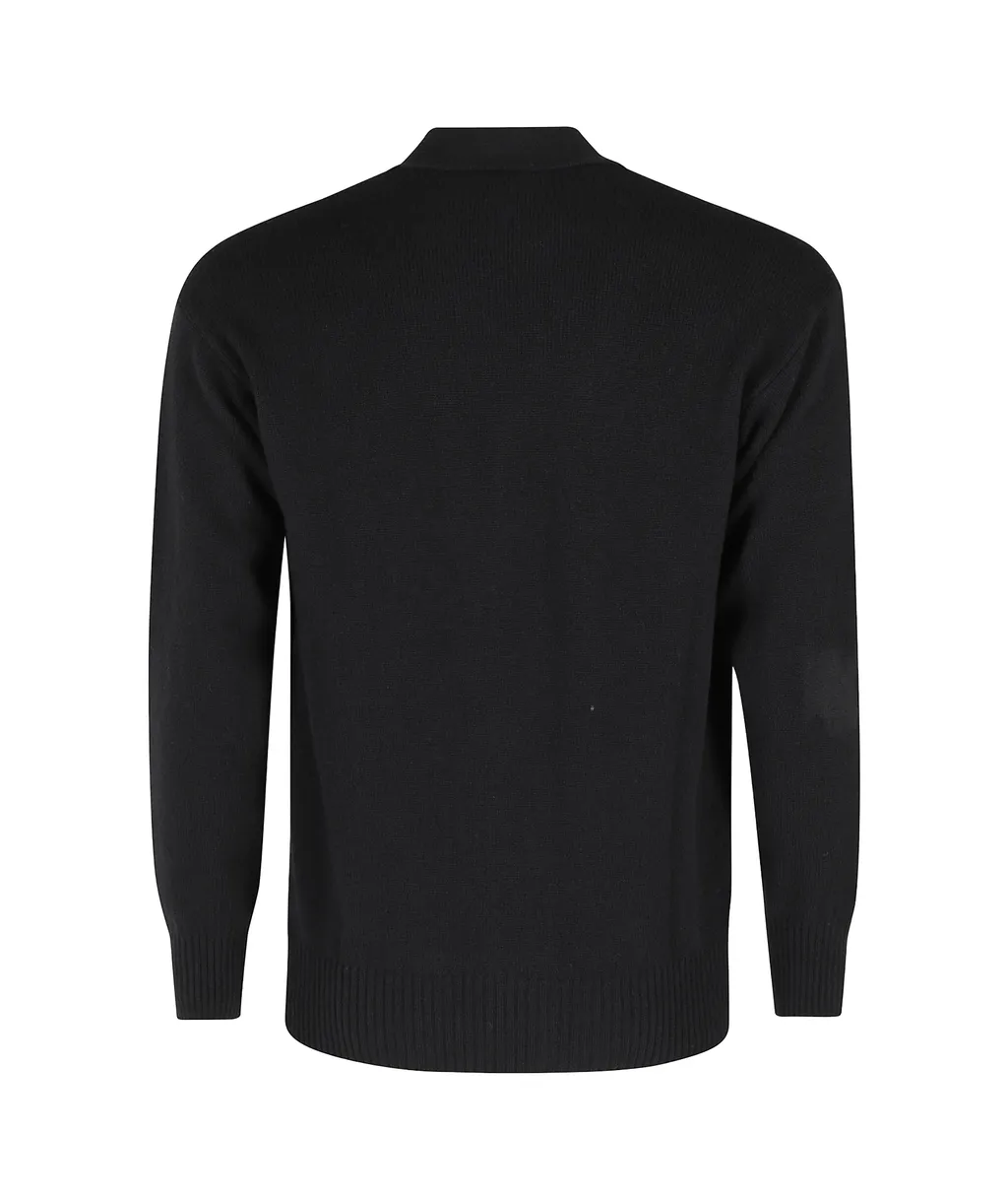 Single-Breasted Sweater