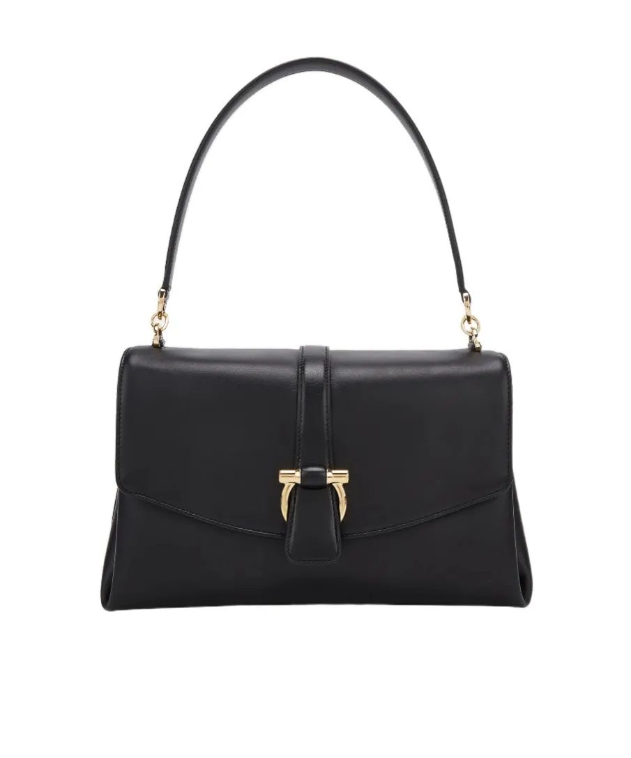 Ferragamo Buckle Top Handle Bag
