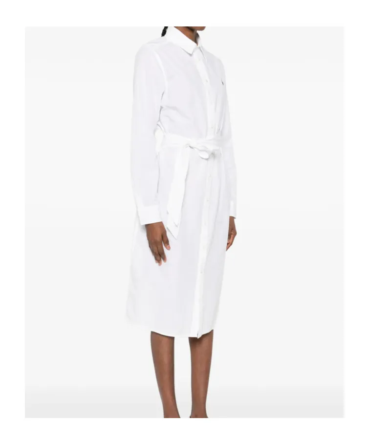 Polo Ralph Lauren Long-Sleeved Shirt Dress