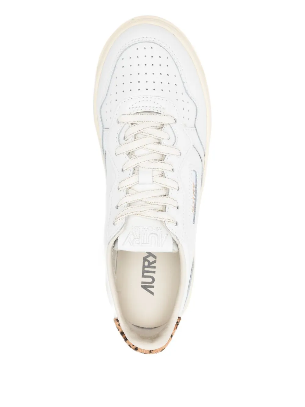Autry Medalist Platform Lace-Up Sneakers