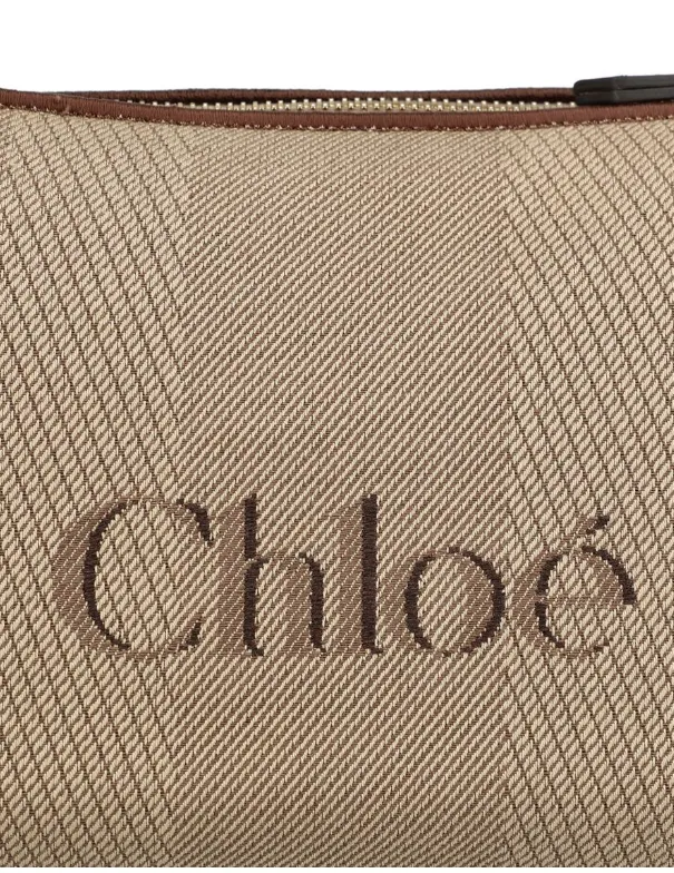 Chloé Carry Logo Detailed Shoulder Bag