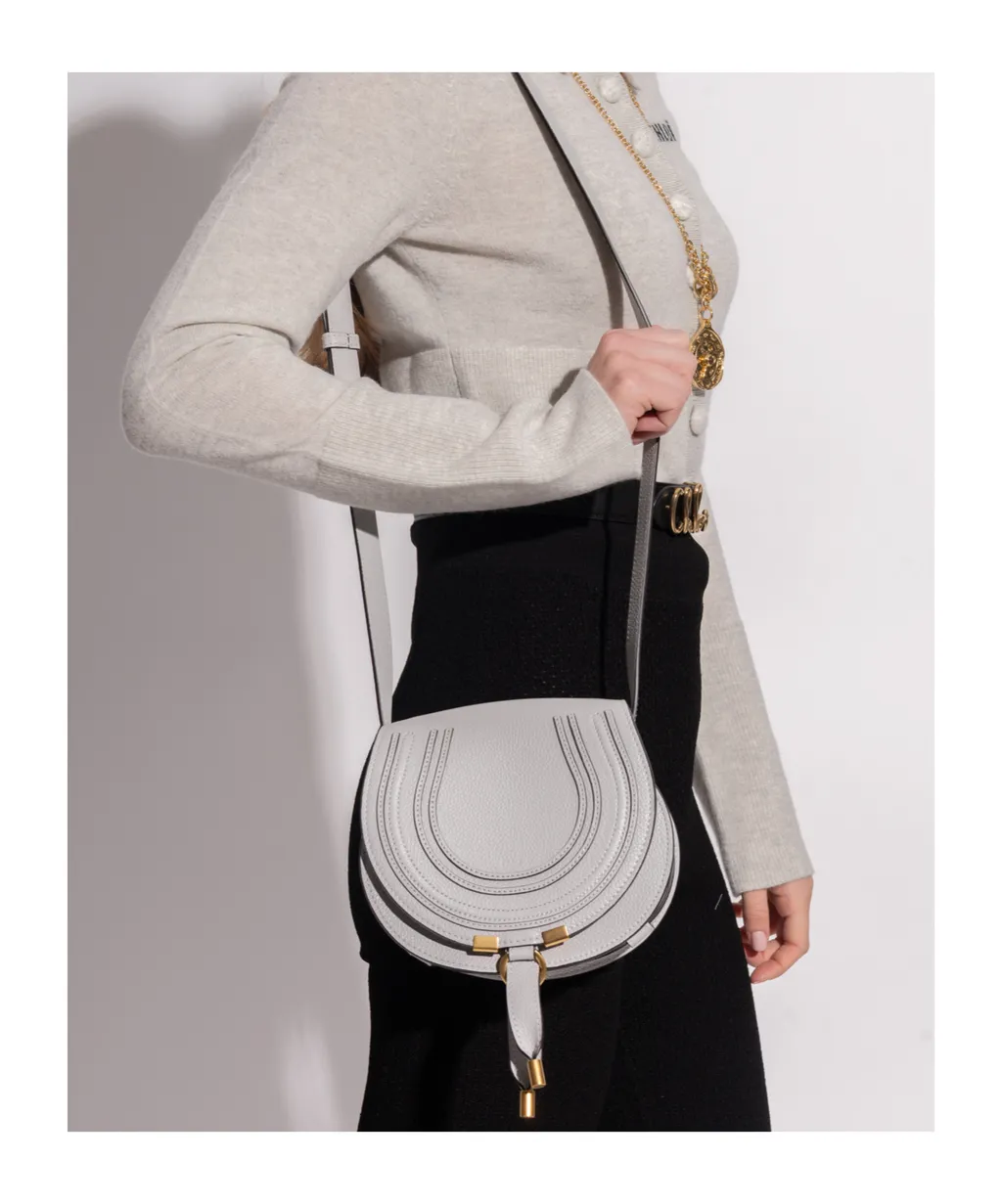 Chloé Marcie Foldover Small Saddle Bag