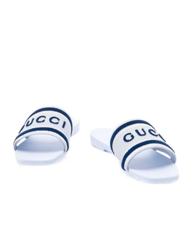 Gucci Wluna Logo Lettering Slides