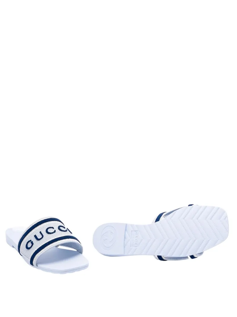 Gucci Wluna Logo Lettering Slides