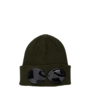 C.P. Company Goggle Detail Knitted Beanie