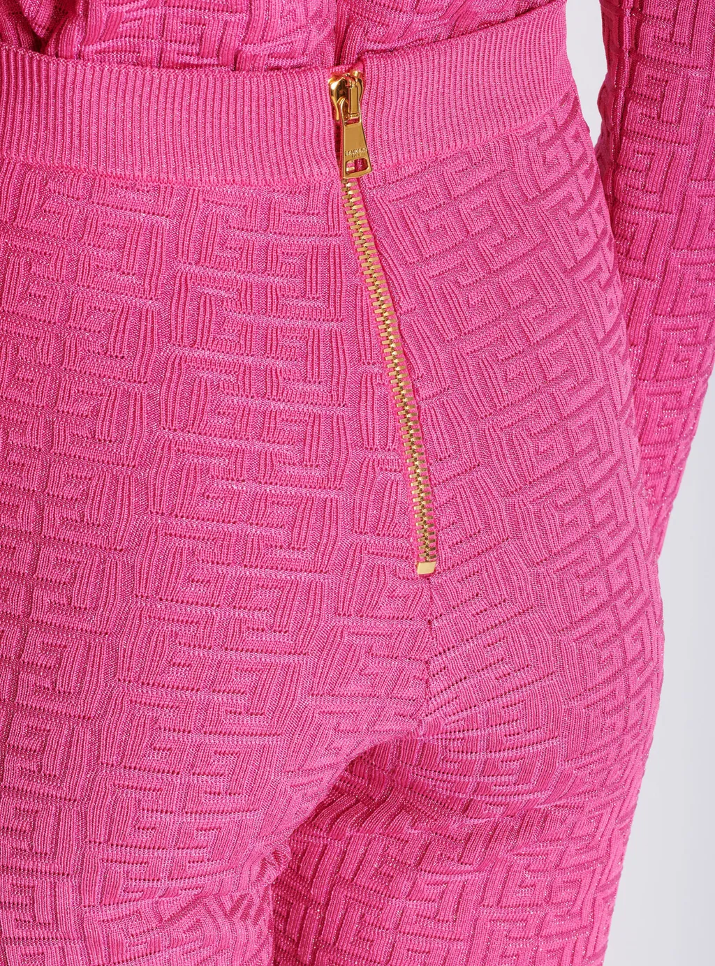 Knit Leggings With Monogram