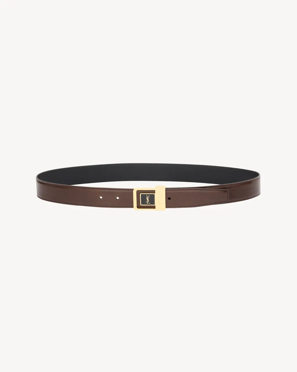 La 66 Buckle Belt In Smooth Leather