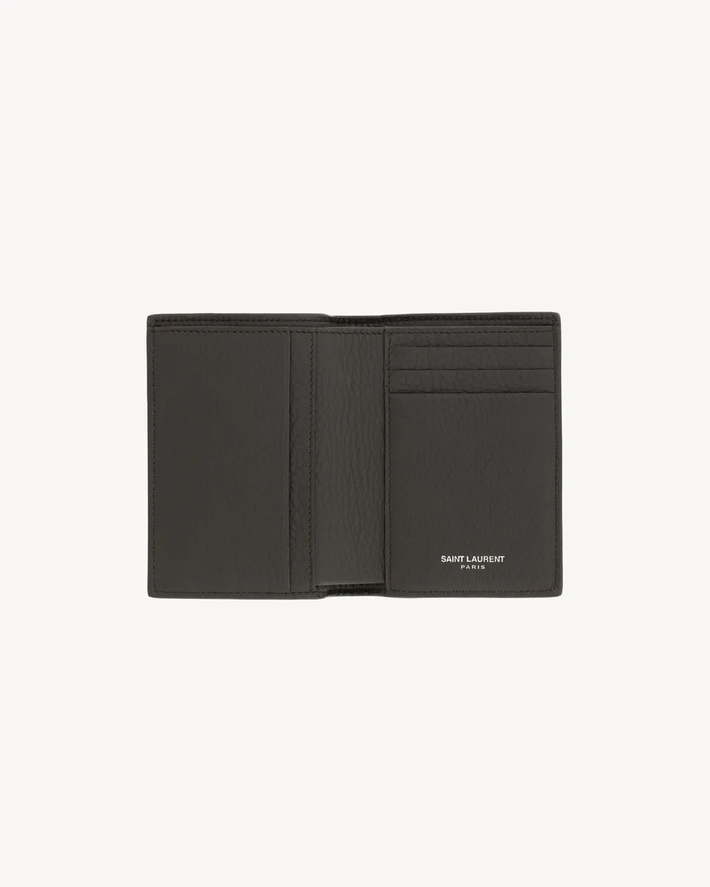 Saint Laurent Tiny Cassandre Credit Card Wallet