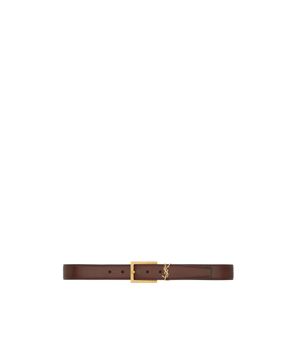 Cassandre Belt In Aged Leather