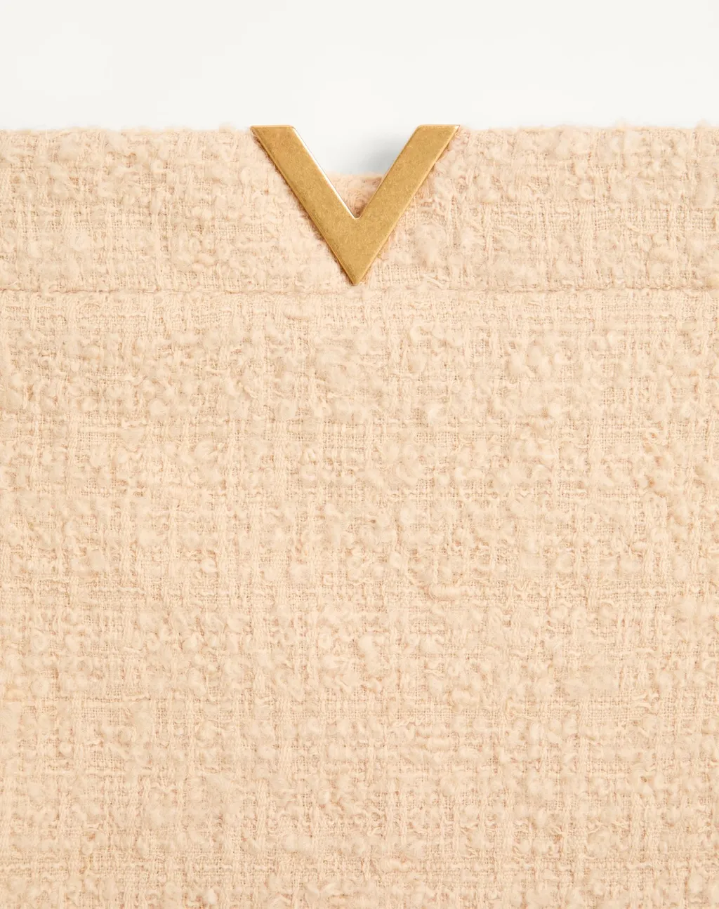 Valentino Logo Plaque Mini Skirt