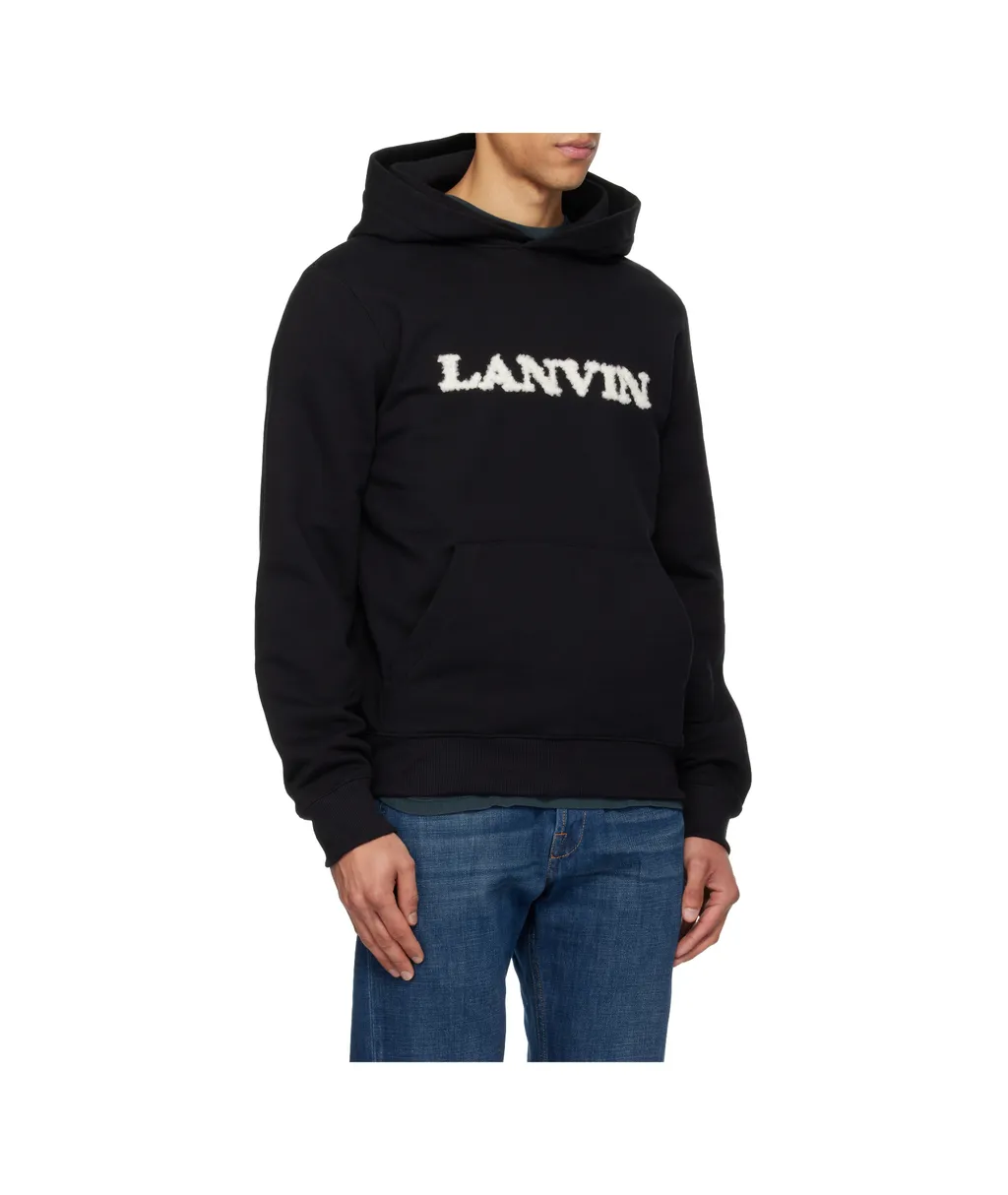 Cotton Fleece Hooded Sweatshirt