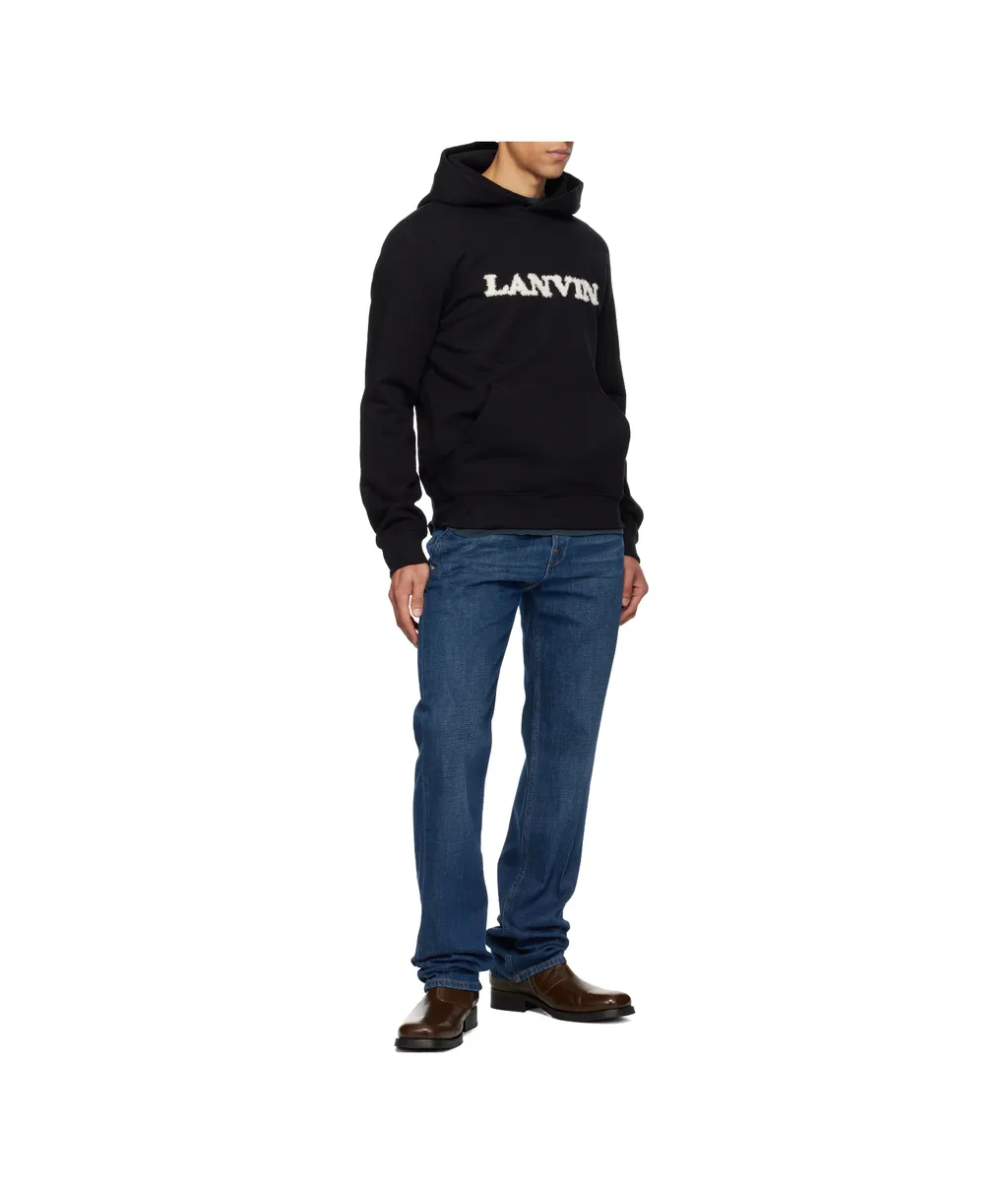 Cotton Fleece Hooded Sweatshirt