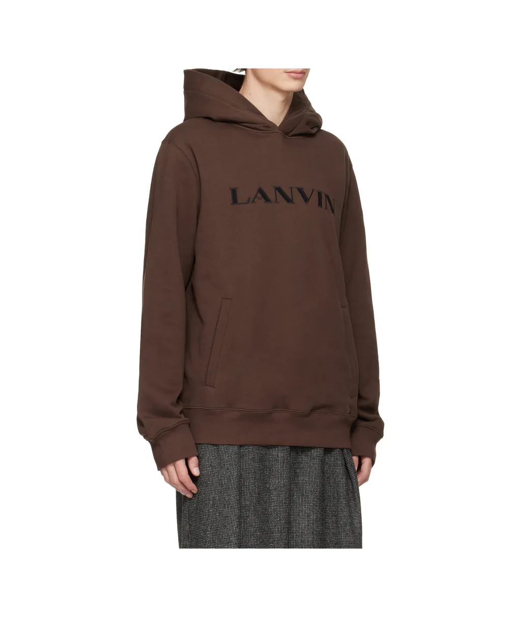 Cotton Fleece Hooded Sweatshirt