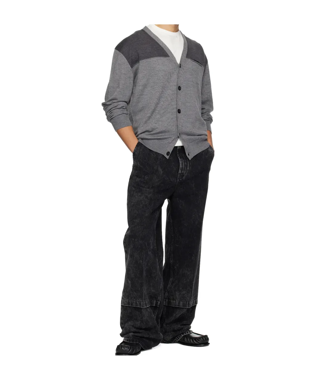Washed Non-Stretch Jeans