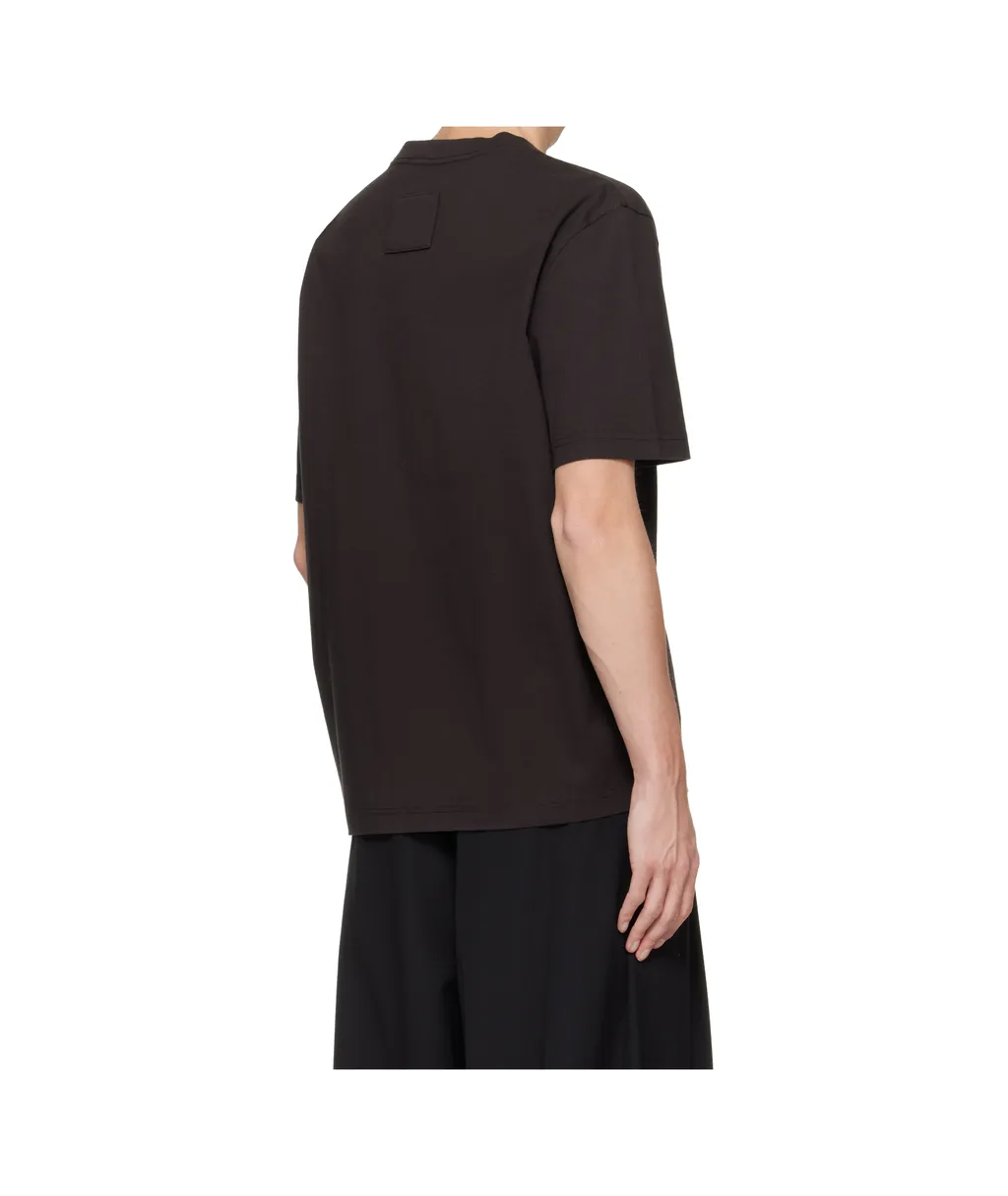 Debossed Script Logo T-Shirt