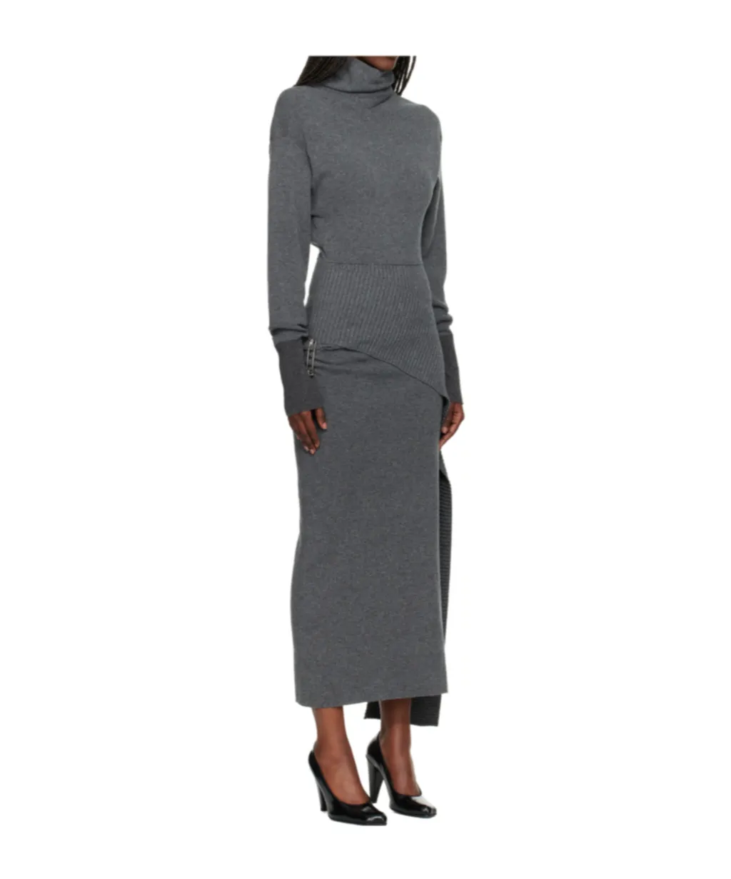 Wool And Cashmere Blend Long Dress