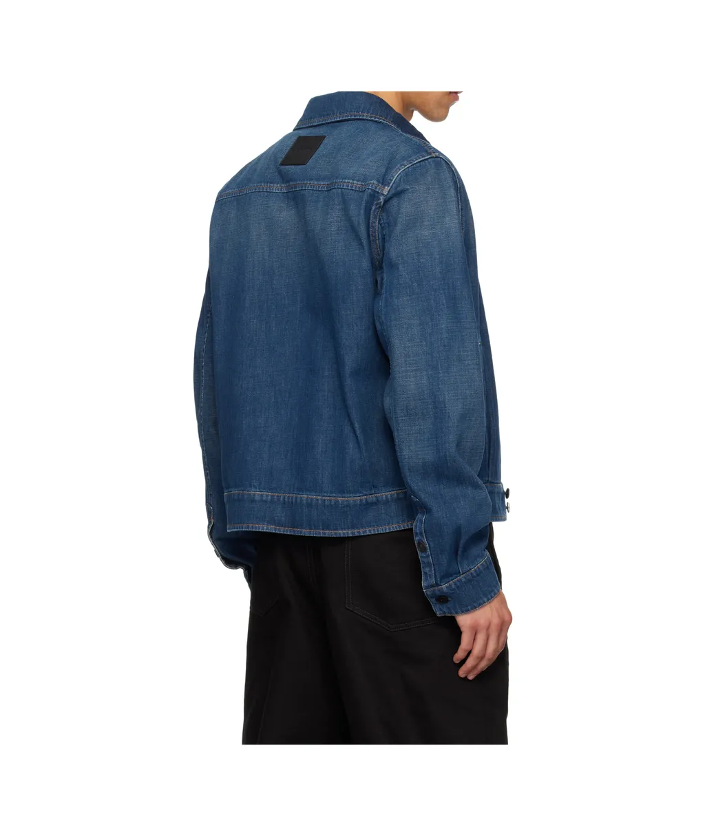 Lanvin Straight Hem Button-Up Overshirt