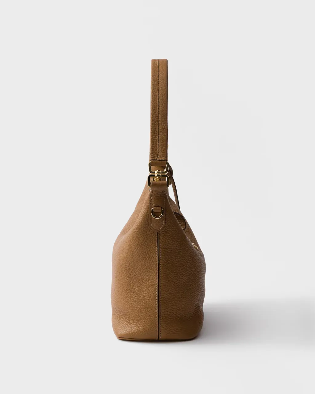 Prada Logo-Lettering Zipped Shoulder Bag