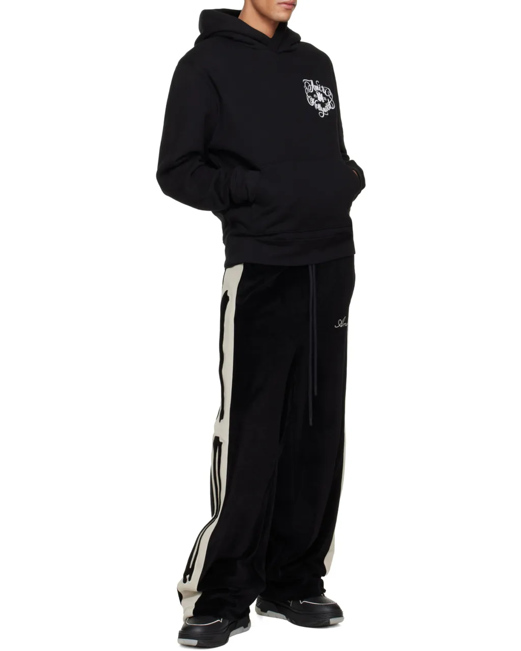 Amiri Hollywood Long Sleeved Hoodie