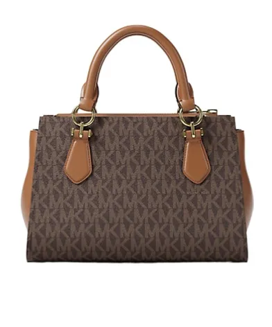 Marilyn Small Signature Logo Messenger Bag