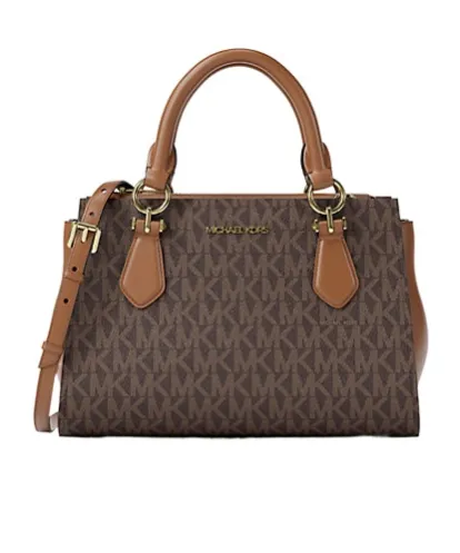Marilyn Small Signature Logo Messenger Bag