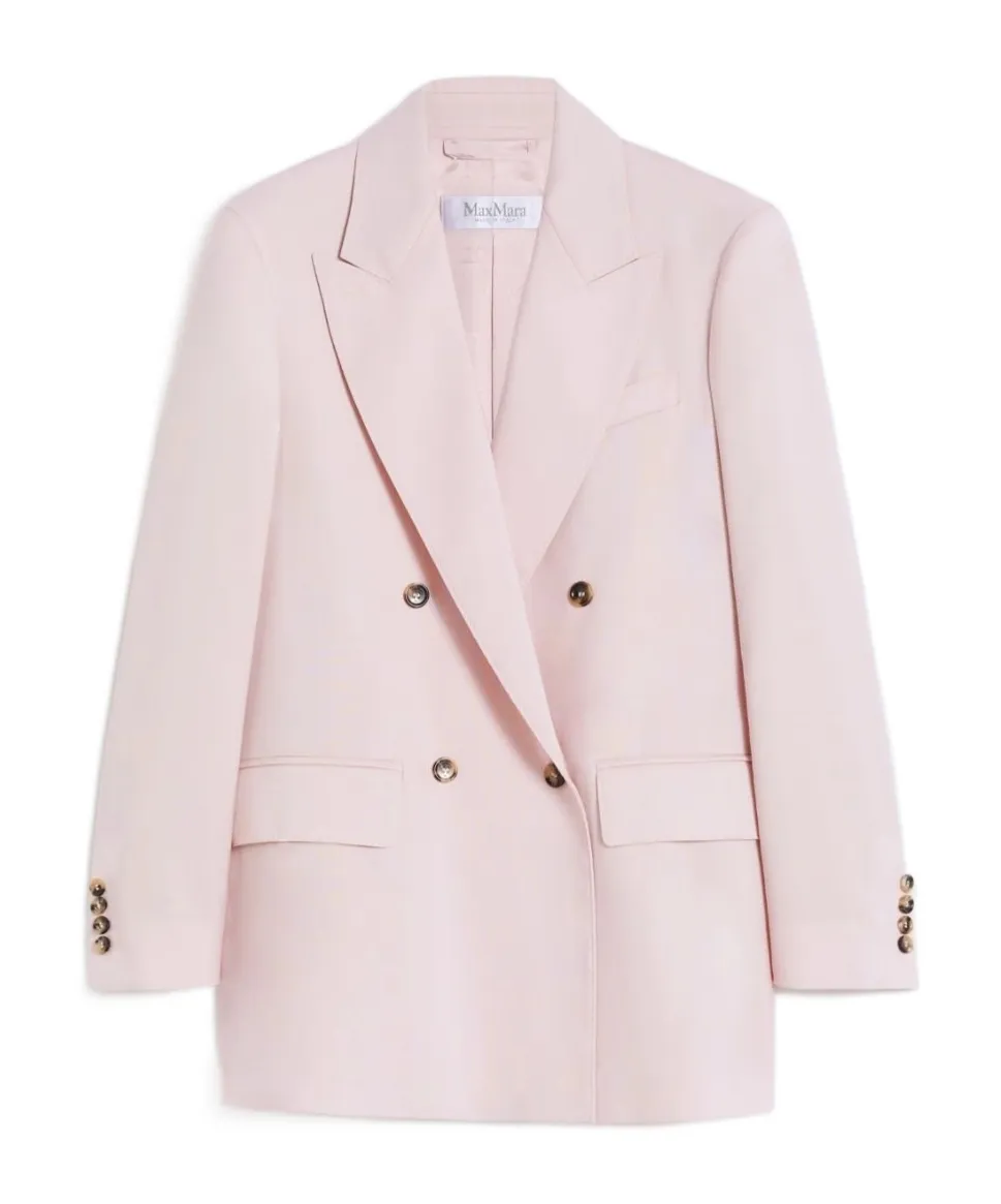 Wool Long-Sleeved Suit Jacket