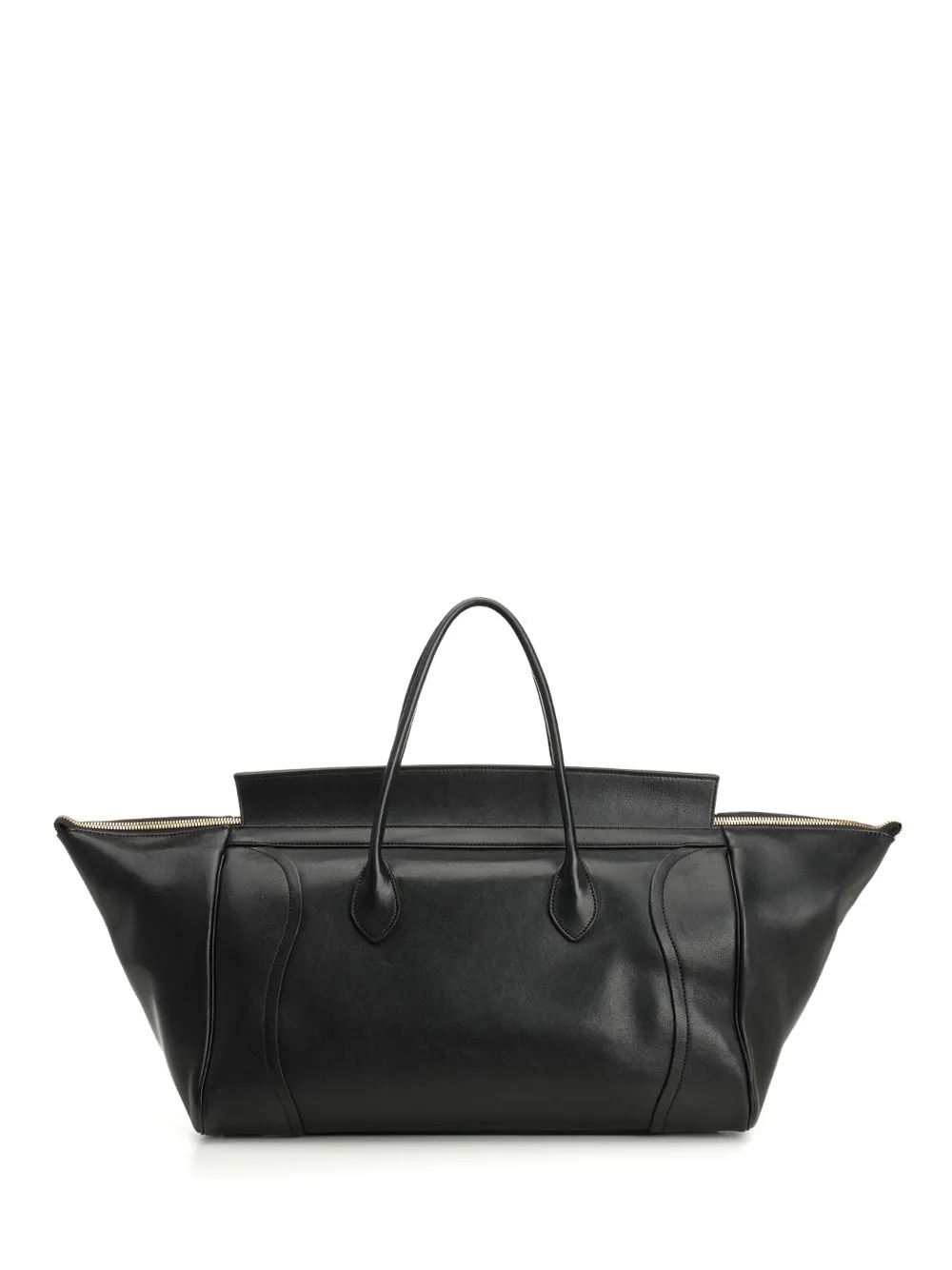 Large Luggage Supple Shiny Calfskin