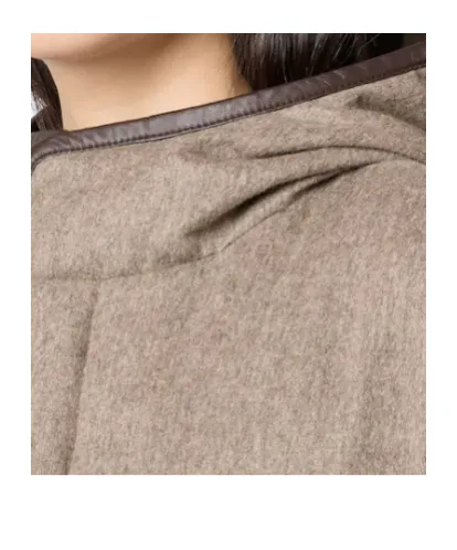 Cashmere Blend Padded Jacket