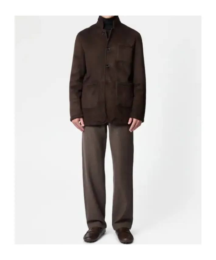 Wool Drawstring Casual Pants