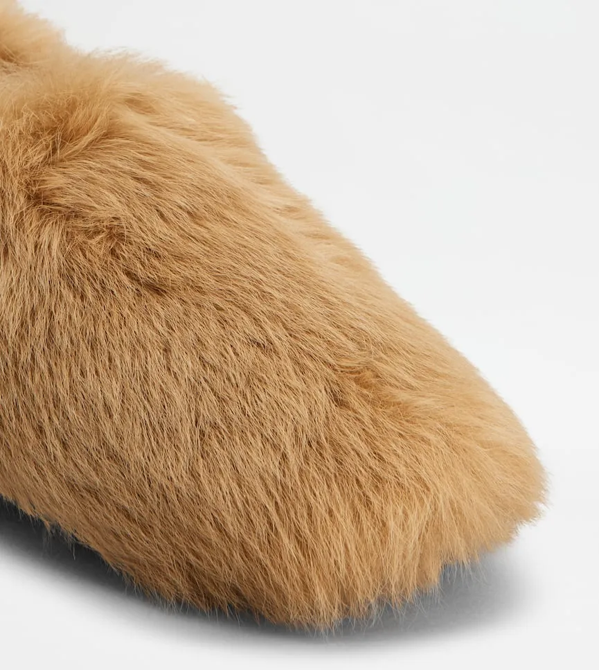 Tod's Fur Gommino Loafers