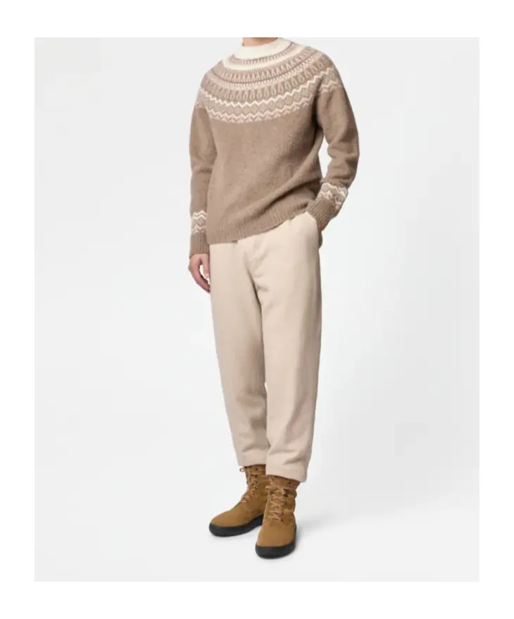 Wool And Cashmere Blend Crew Neck Sweater