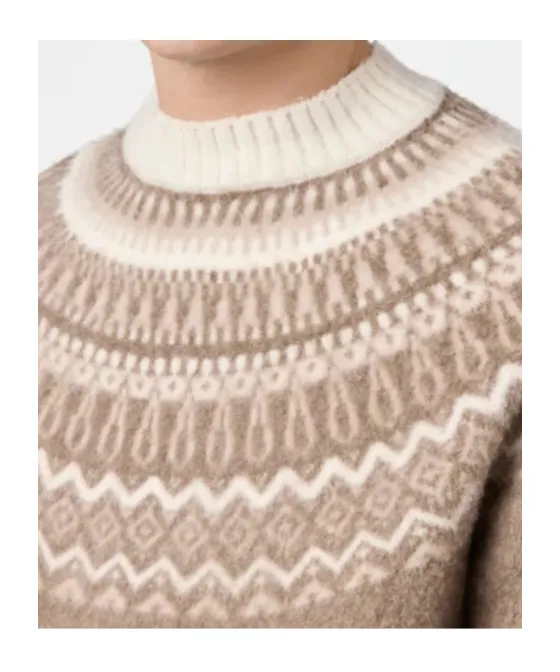 Wool And Cashmere Blend Crew Neck Sweater
