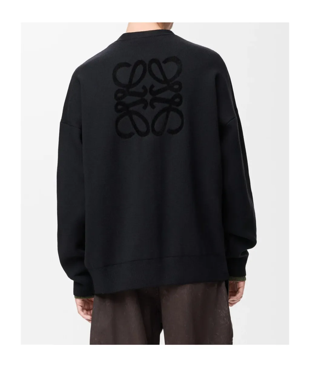 Loewe V-Neck Knitted Cardigan
