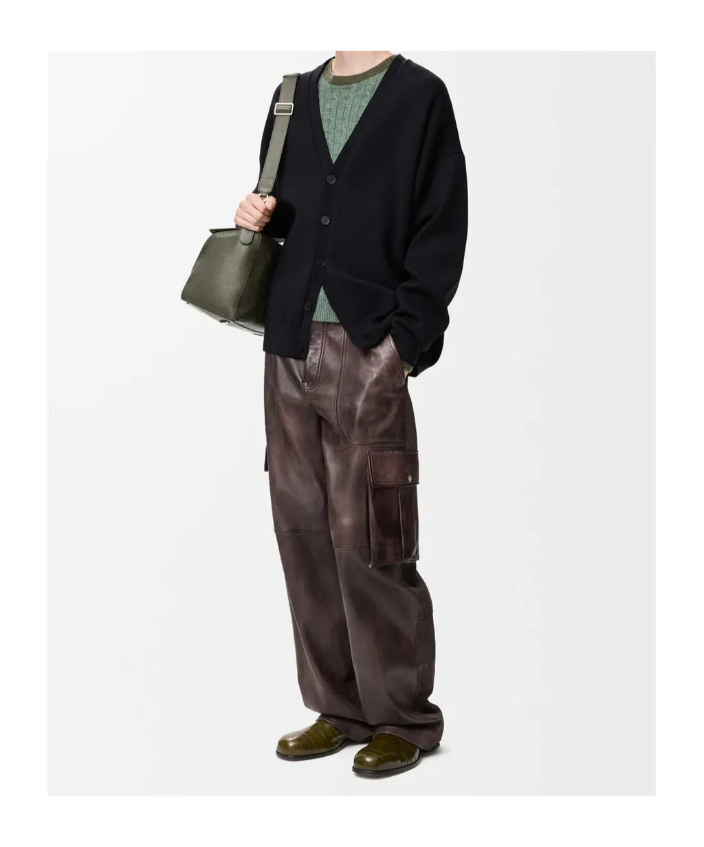Loewe V-Neck Knitted Cardigan