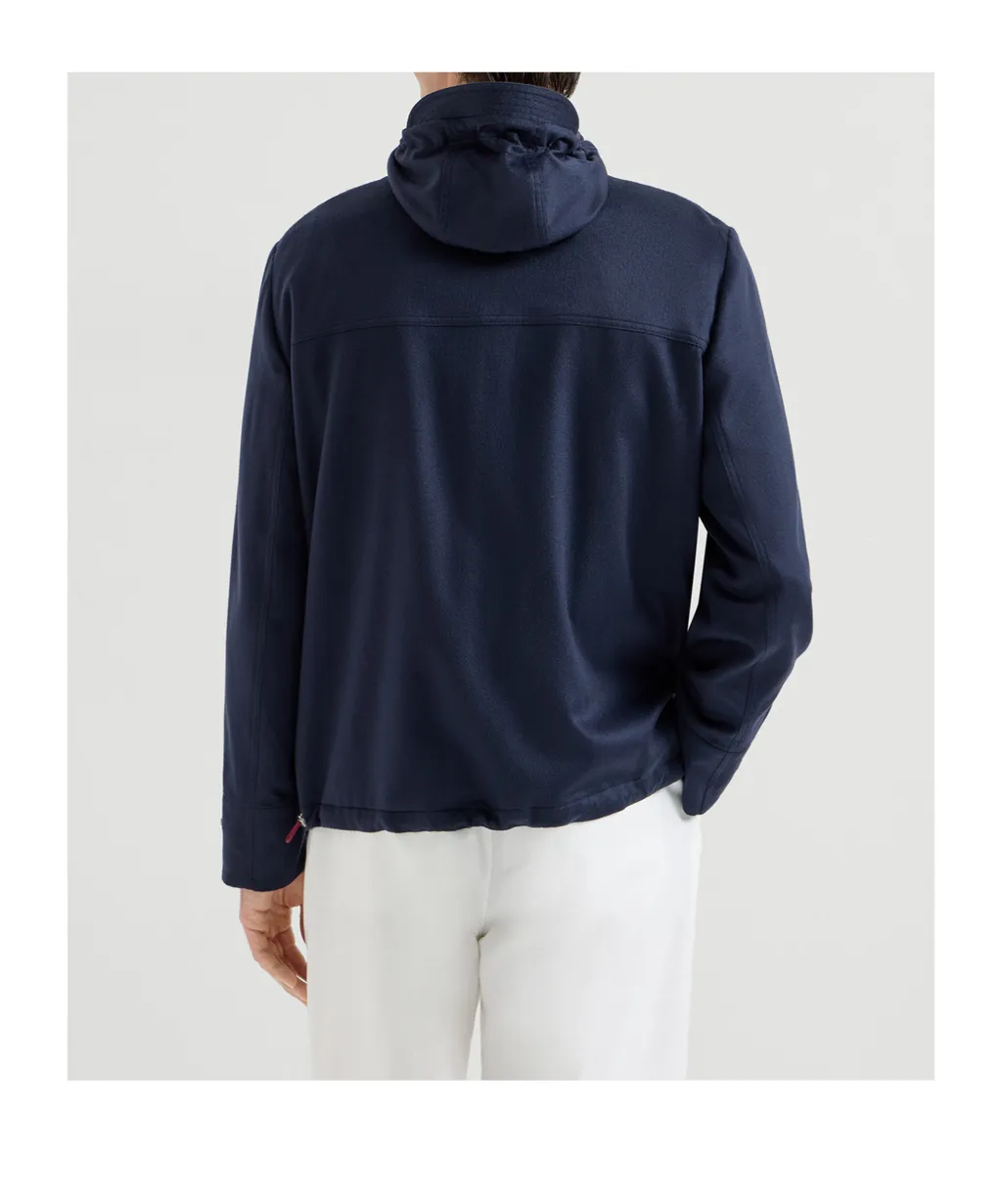 Cashmere Hooded Jacket